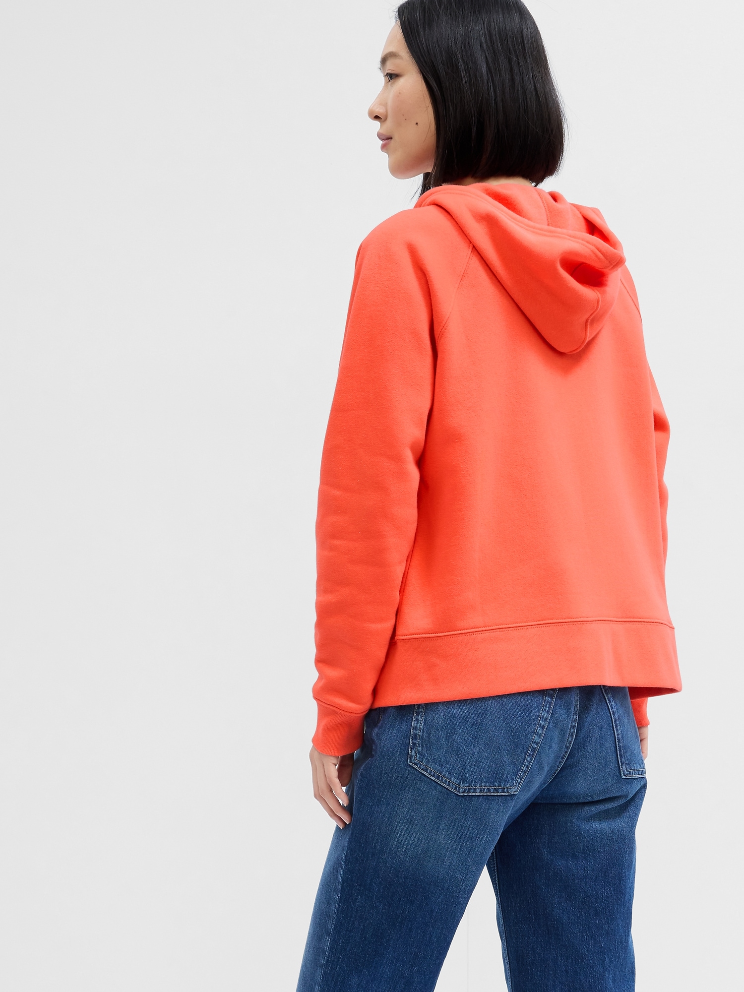 Gap Logo Zip Hoodie Gap Factory