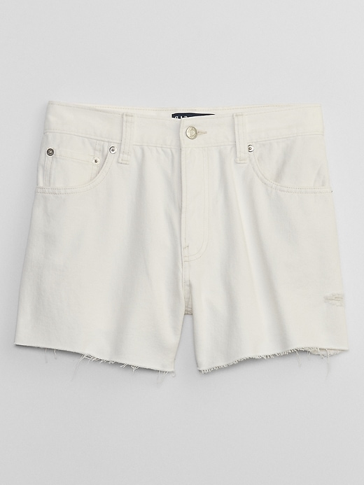Image number 5 showing, 4" Mid Rise Distressed Stride Shorts