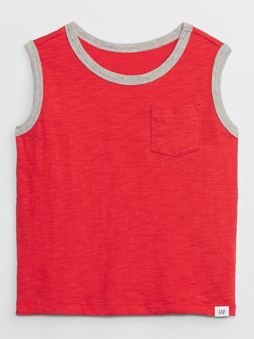 View large product image 1 of 1. babyGap Pocket Tank Top