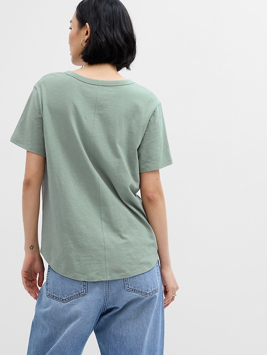 Image number 2 showing, ForeverSoft Relaxed V-Neck T-Shirt