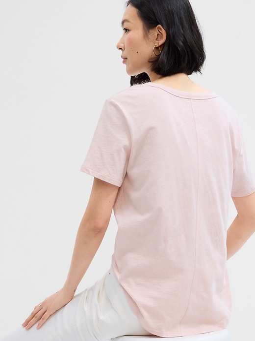Image number 3 showing, ForeverSoft Relaxed V-Neck T-Shirt
