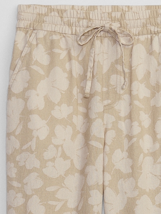 Image number 6 showing, Linen Print Easy Pants