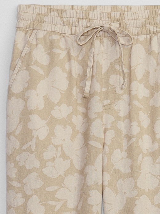 Image number 6 showing, Linen Print Easy Pants
