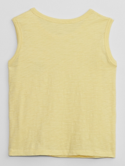 View large product image 2 of 2. babyGap &#124 Disney Mickey Mouse Pocket Tank Top