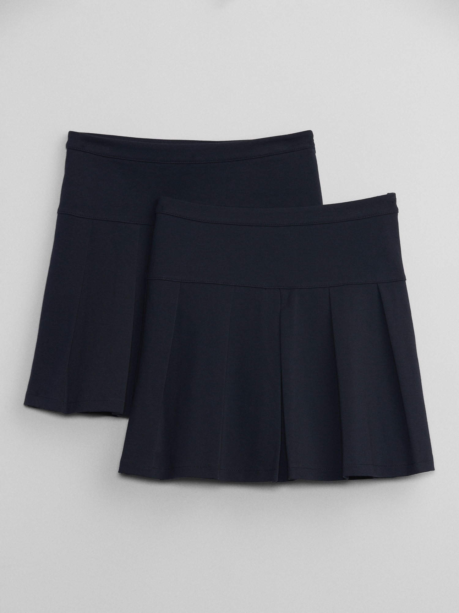 Kids Uniform Skirt (2-Pack) - Blue