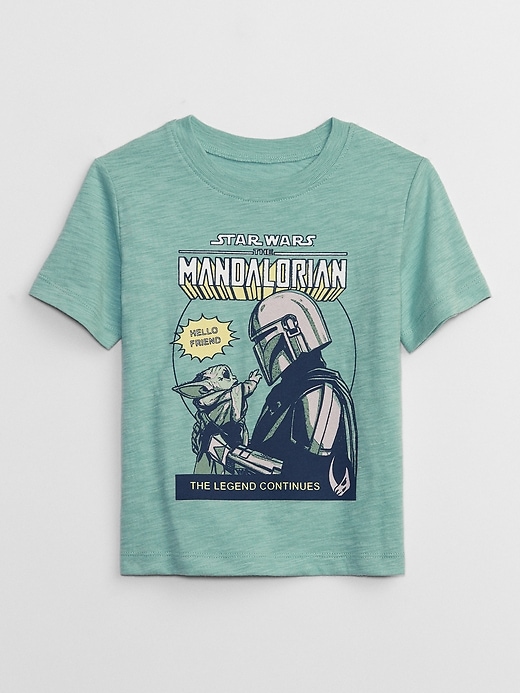 View large product image 1 of 1. babyGap &#124 Star Wars&#153 The Mandalorian Graphic T-Shirt