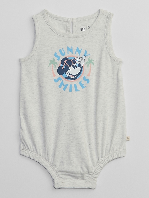 View large product image 1 of 1. babyGap &#124 Disney Mickey Mouse Graphic One-Piece