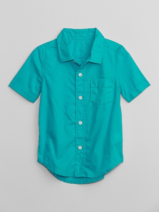View large product image 1 of 2. Toddler Poplin Shirt