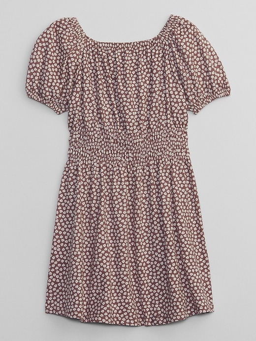 View large product image 1 of 2. Kids Smocked Puff Sleeve Dress