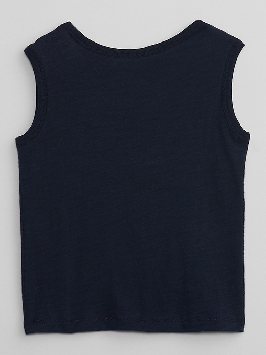 View large product image 2 of 2. babyGap &#124 Star Wars&#153 The Child Pocket Tank Top