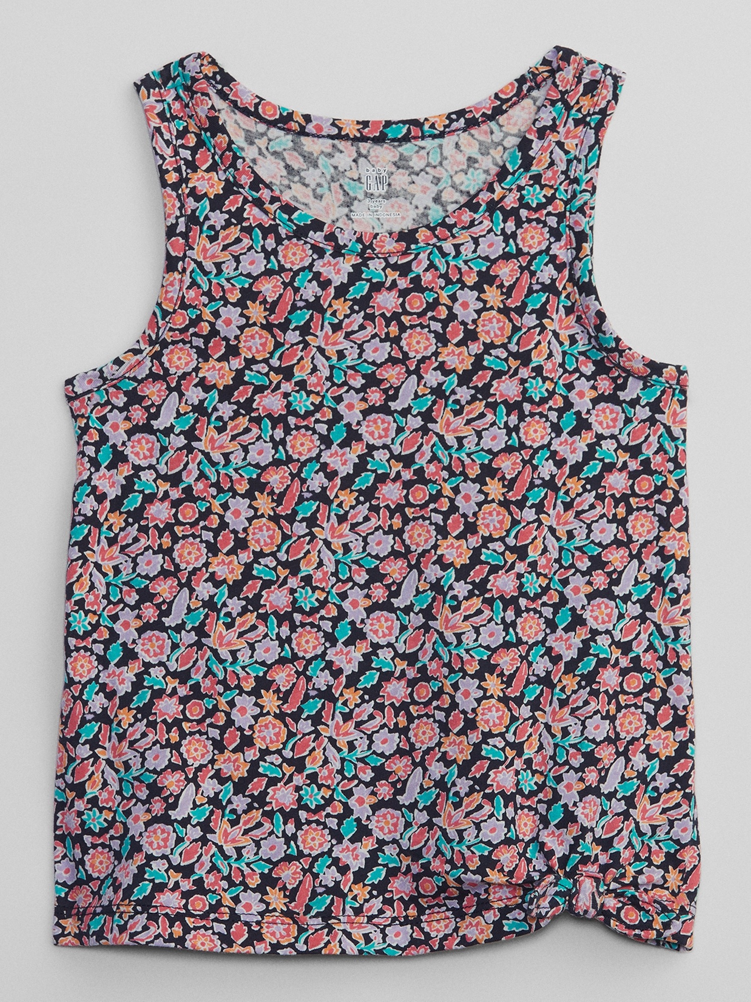 babyGap Print Knot-Tie Tank Top