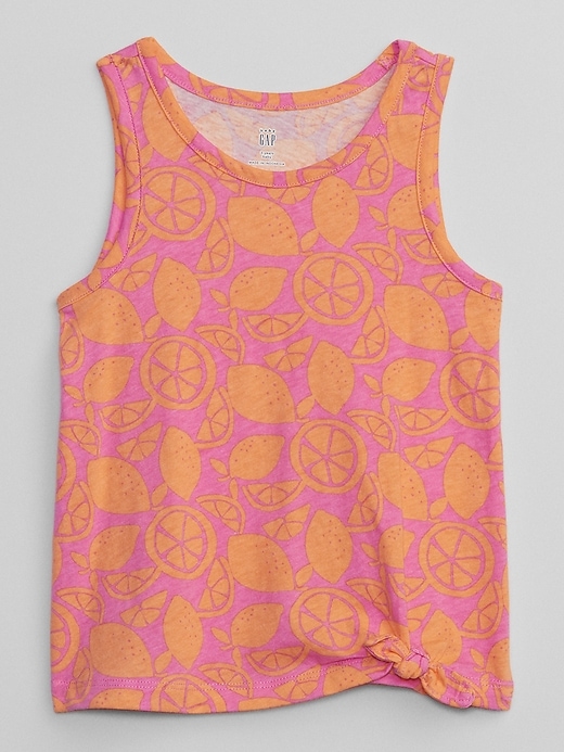 Image number 2 showing, babyGap Print Knot-Tie Tank Top