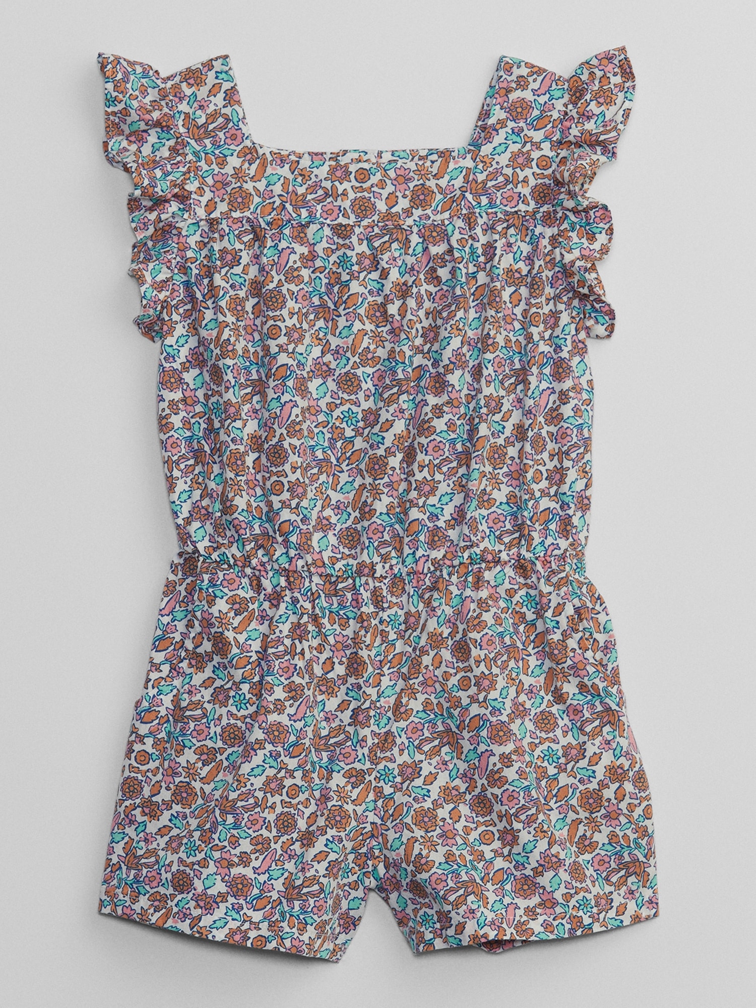 babyGap Poplin Ruffle Romper