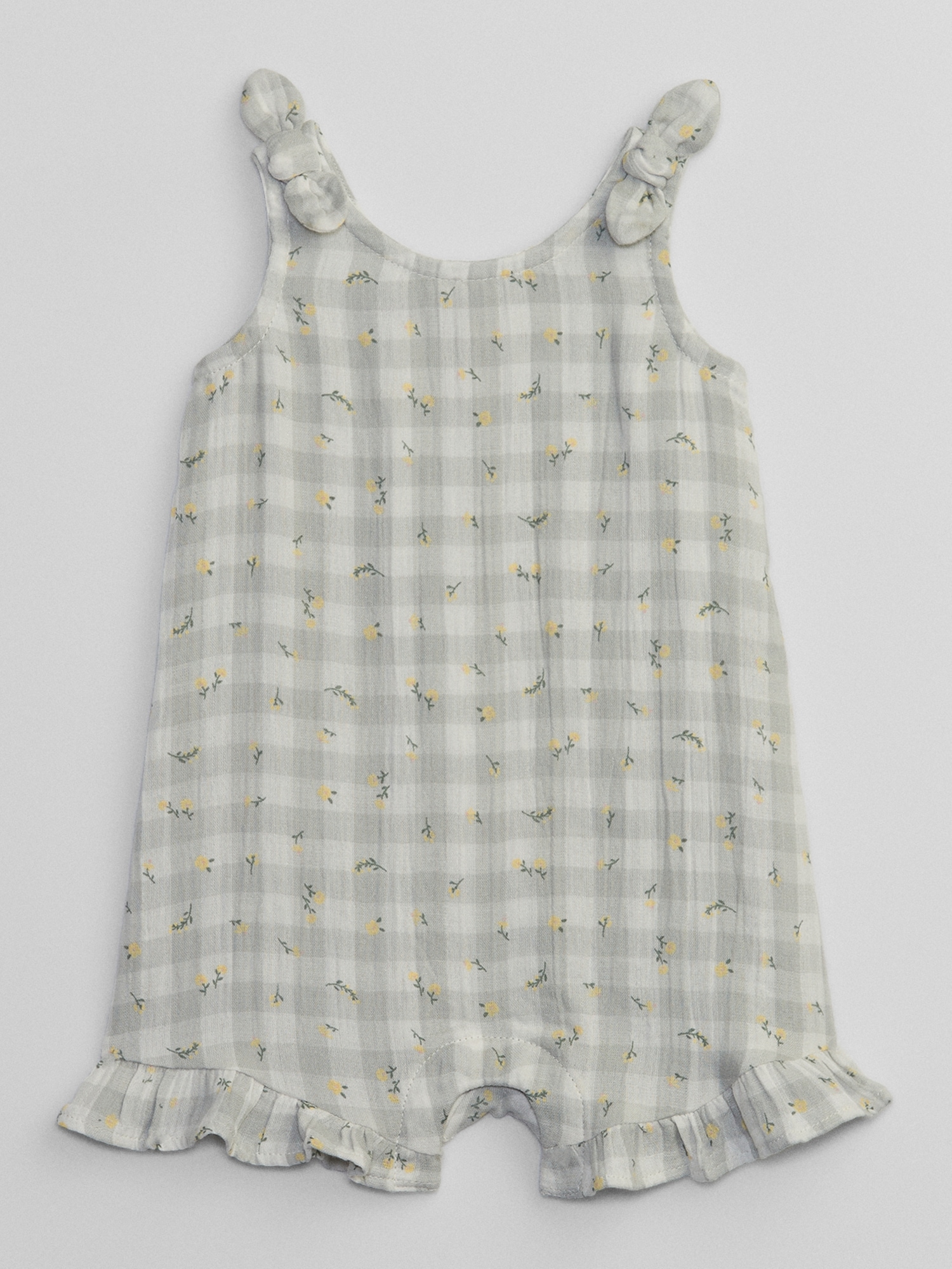 Baby Gauze Print Romper