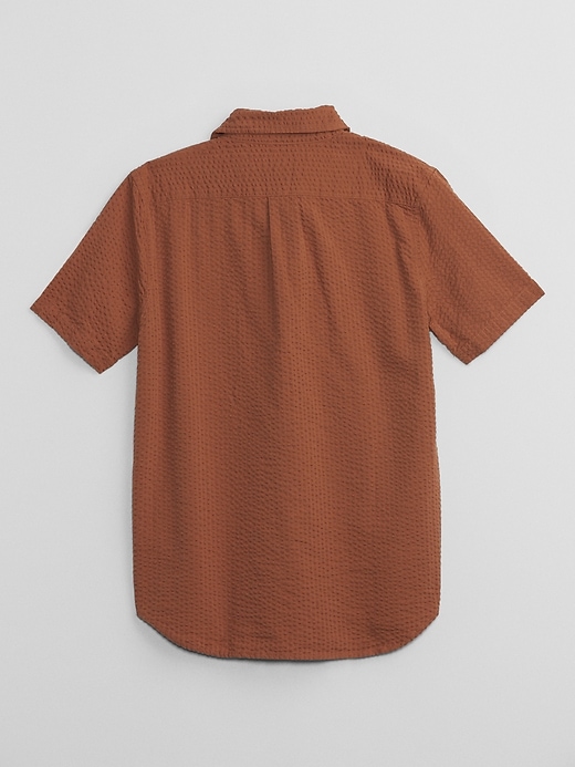 Image number 2 showing, Kids Seersucker Shirt
