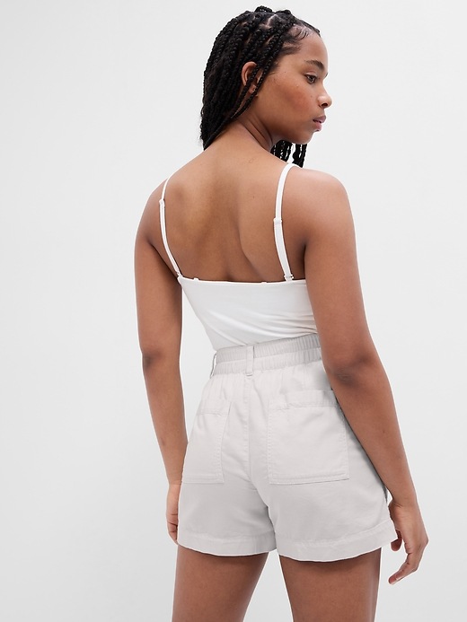 4" High Rise PullOn Utility Shorts Gap Factory