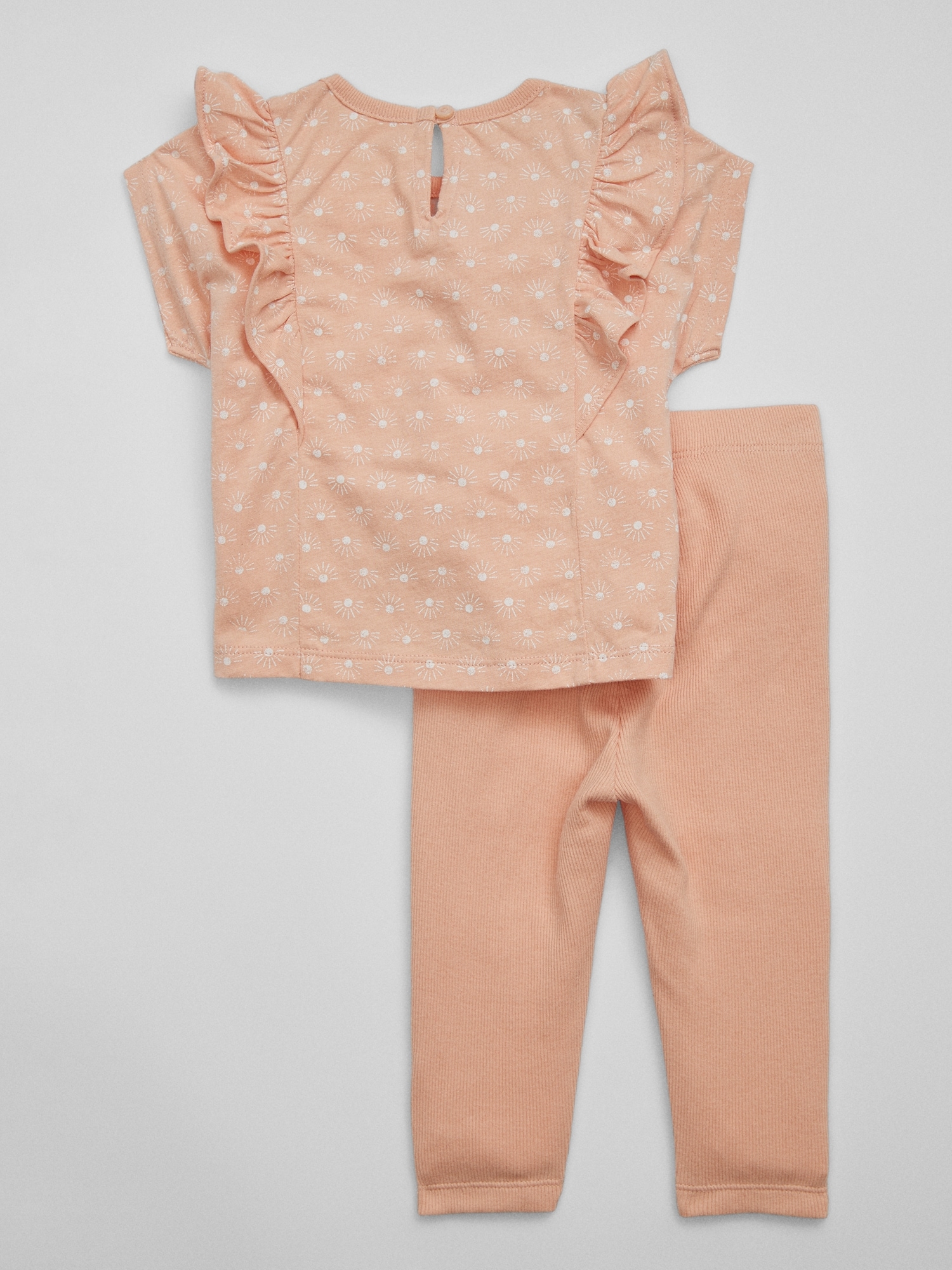 Baby Ribbed Legging TwoPiece Outfit Set Gap Factory