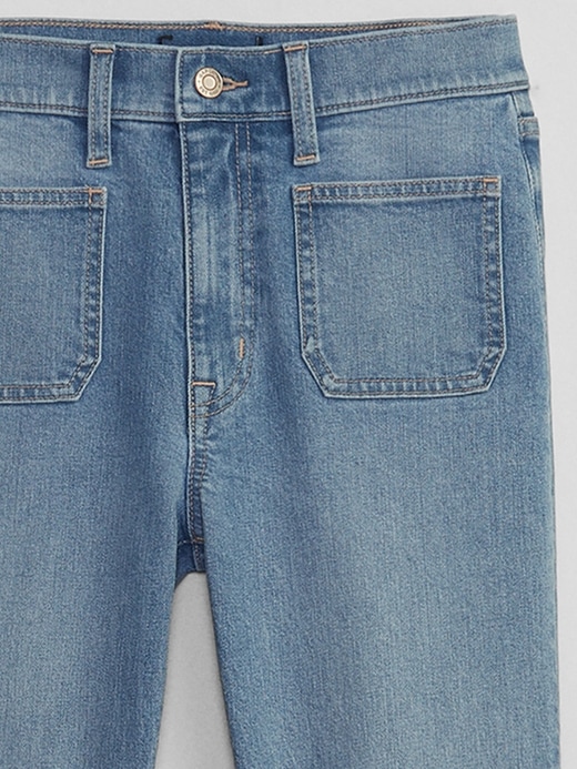 Image number 6 showing, High Rise '70s Flare Jeans with Washwell