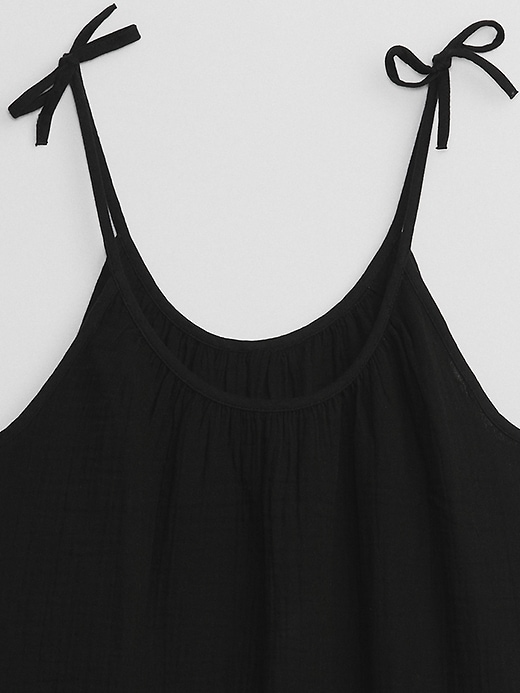 Image number 6 showing, Relaxed Gauze Scoopneck Cami
