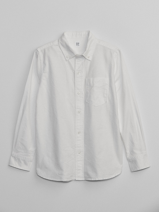 View large product image 1 of 1. Kids Uniform Oxford Shirt