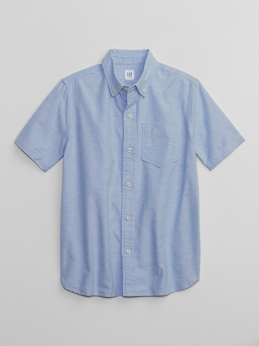 View large product image 1 of 2. Kids Uniform Oxford Shirt