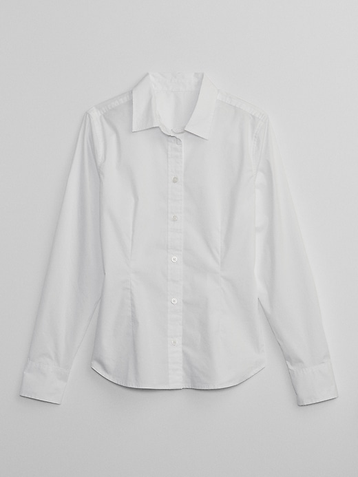 Image number 3 showing, Fitted Cotton Shirt