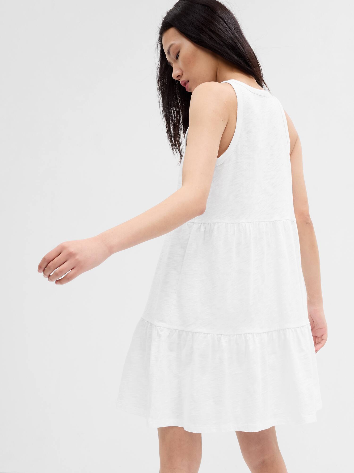 Tiered Tank Dress Gap Factory