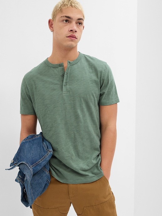 Lived-In Henley T-Shirt | Gap Factory