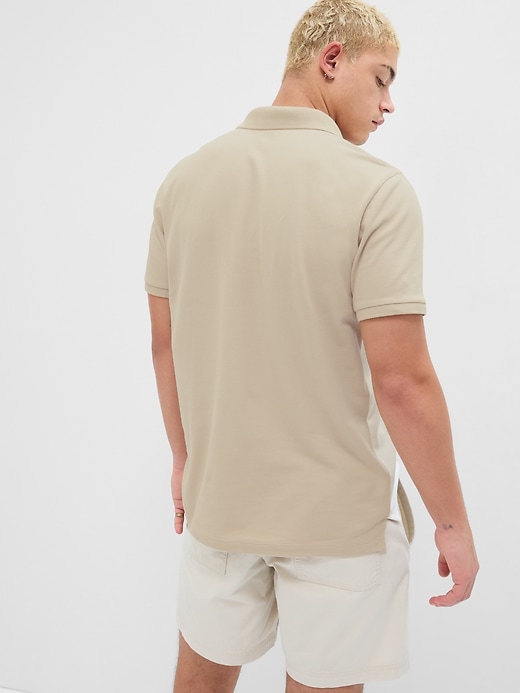 Image number 2 showing, Colorblock Stretch Pique Polo Shirt
