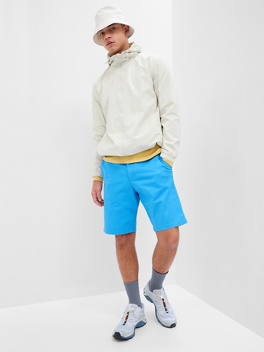 Image number 9 showing, 10" Essential Khaki Shorts