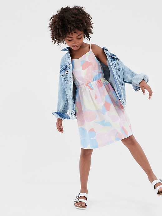 View large product image 2 of 2. Kids Relaxed Icon Denim Jacket with Washwell