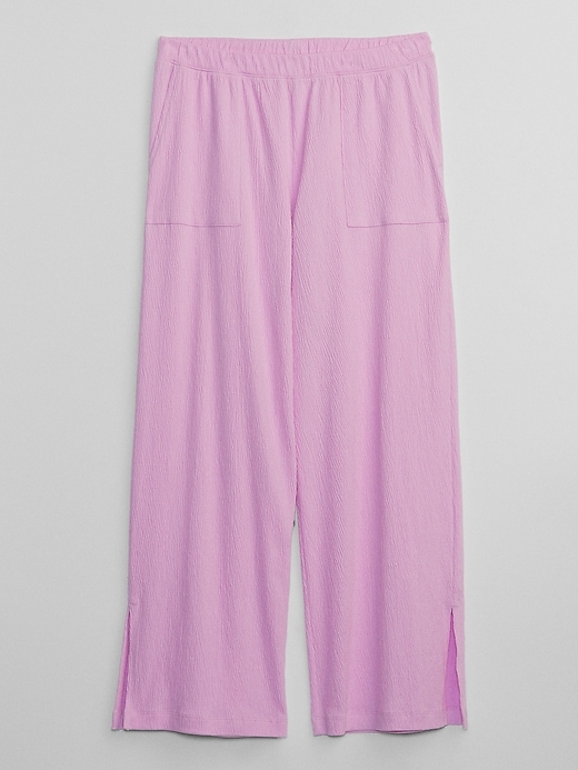 Image number 3 showing, Relaxed Crinkle Cotton PJ Pants