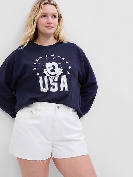 Image number 1 showing, Disney Mickey Mouse Relaxed Graphic Sweatshirt