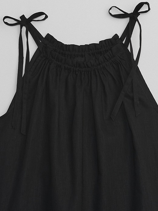 Image number 5 showing, Relaxed Linen Halter Top