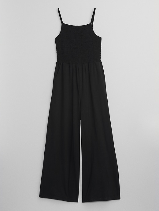 Image number 6 showing, Smocked Wide-Leg Cami Jumpsuit