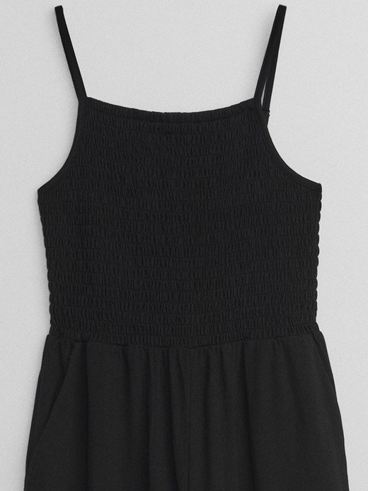 Image number 6 showing, Smocked Wide-Leg Cami Jumpsuit