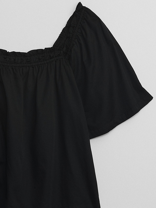Image number 4 showing, Oversized Squareneck Puff Sleeve Top
