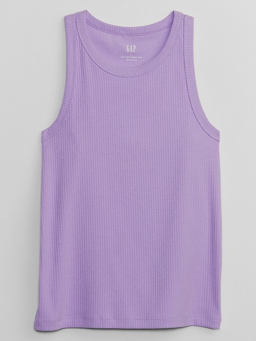 Image number 7 showing, Ribbed High Neck Tank