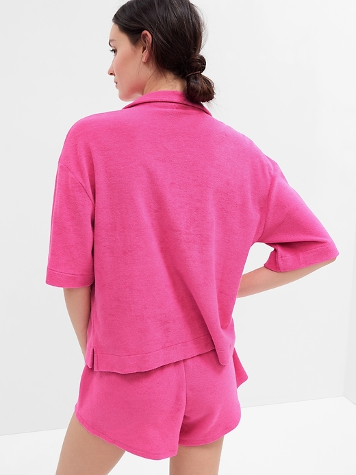 Image number 6 showing, Relaxed Towel Terry Top