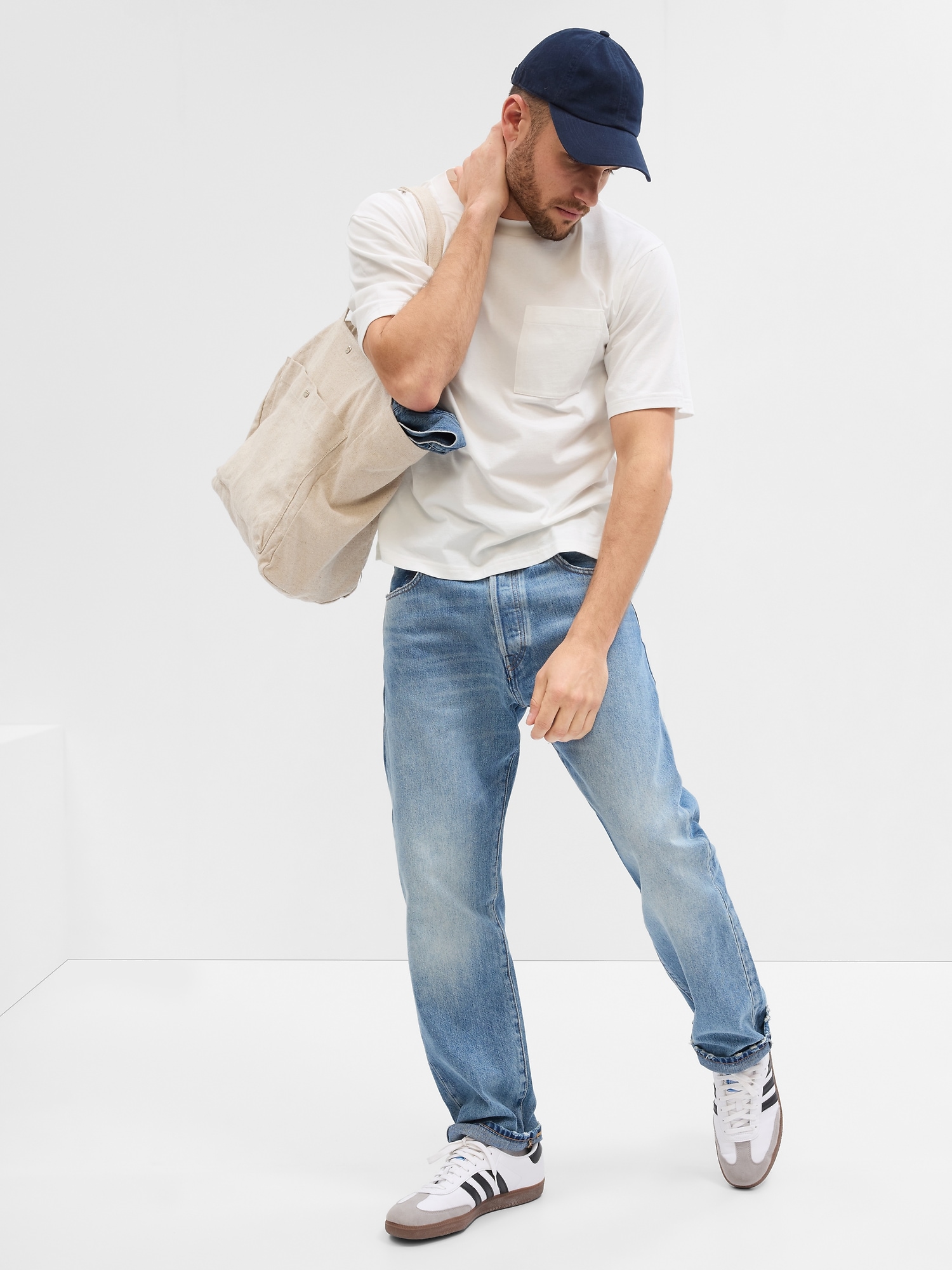 Everyday Soft Relaxed Pocket T-Shirt