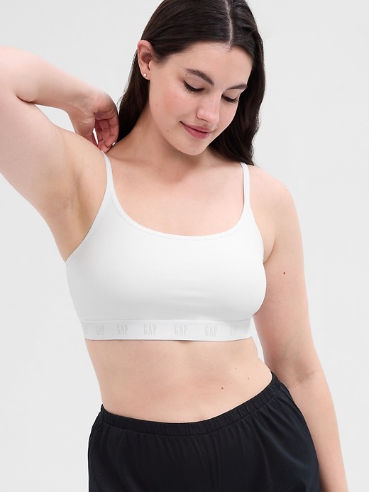 Image number 3 showing, Cotton Bralette