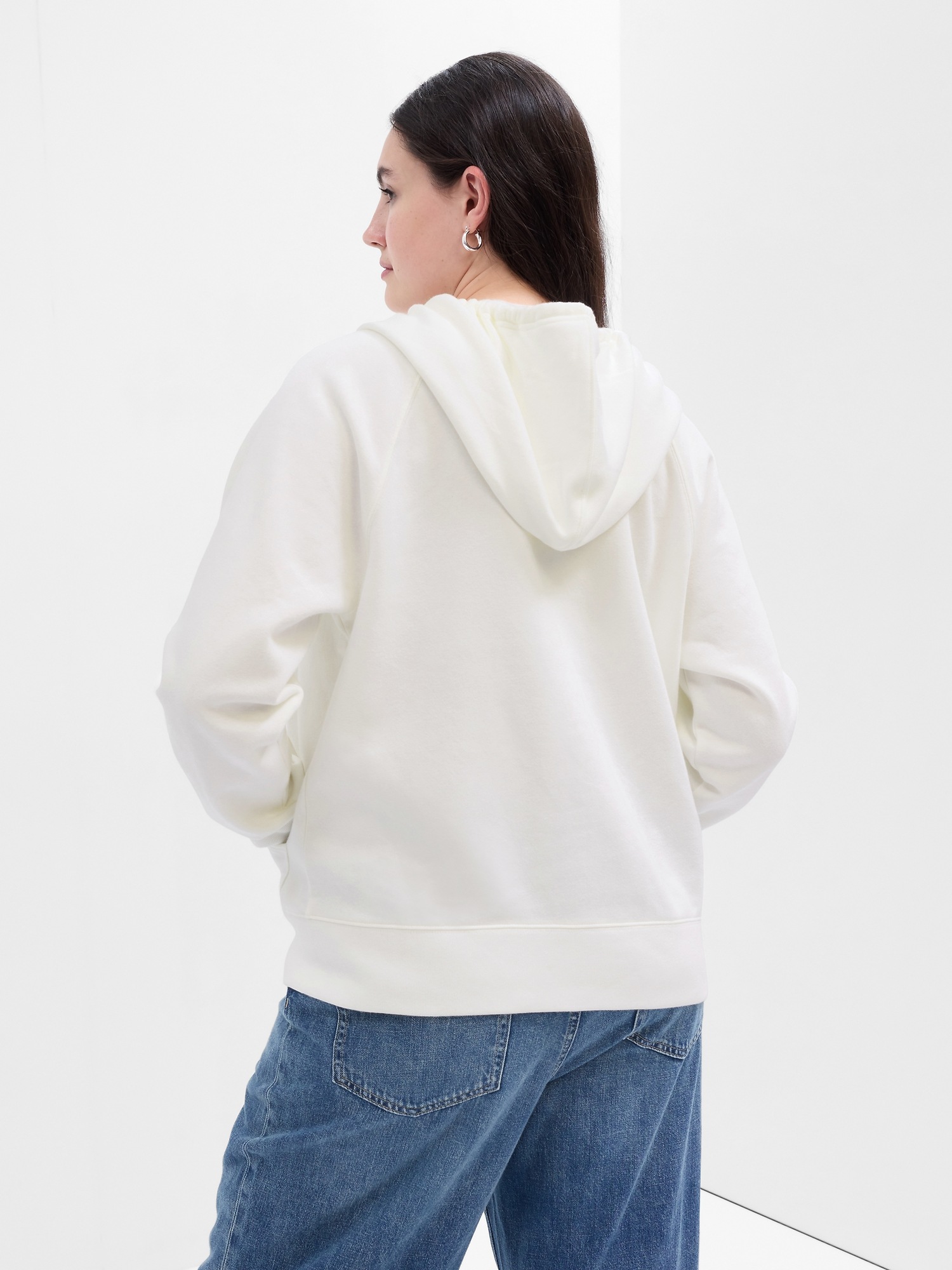 Gap Logo Zip Hoodie Gap Factory