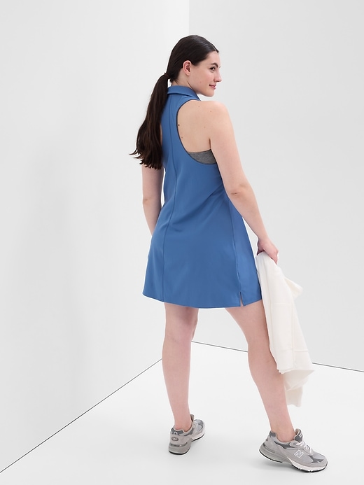 Image number 2 showing, GapFit Studio Polo Dress