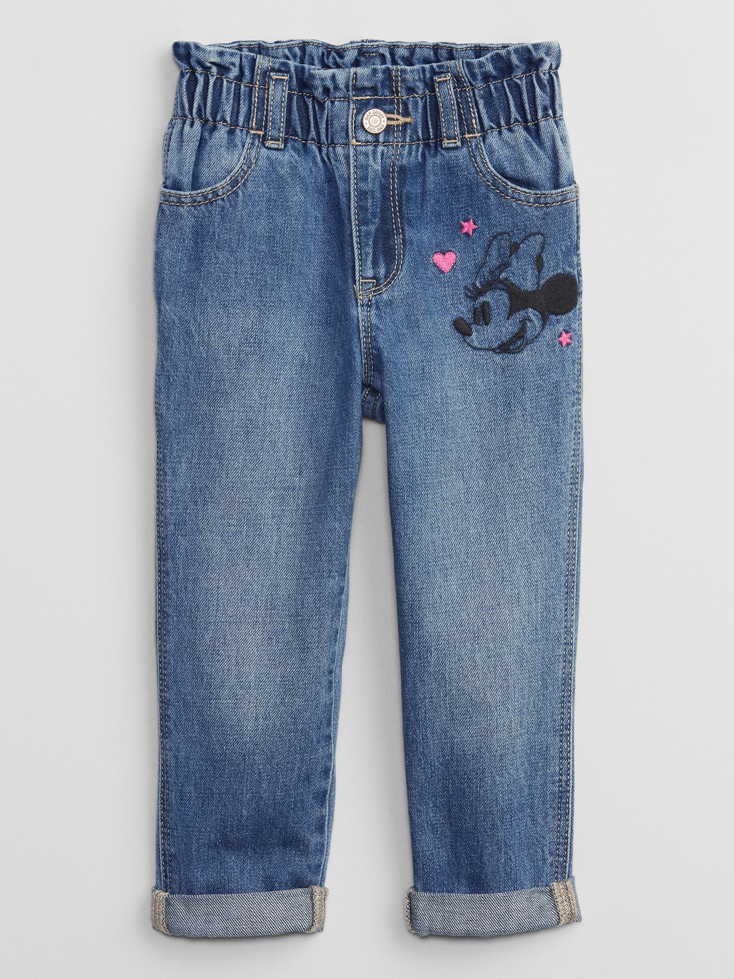 babyGap | Disney Minnie Mouse Paperbag Mom Jeans