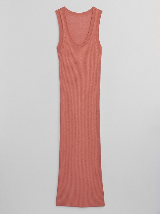 Image number 6 showing, Crochet Sweater Midi Dress