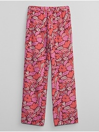 View large product image 3 of 4. Kids Wide-Leg Utility Pants