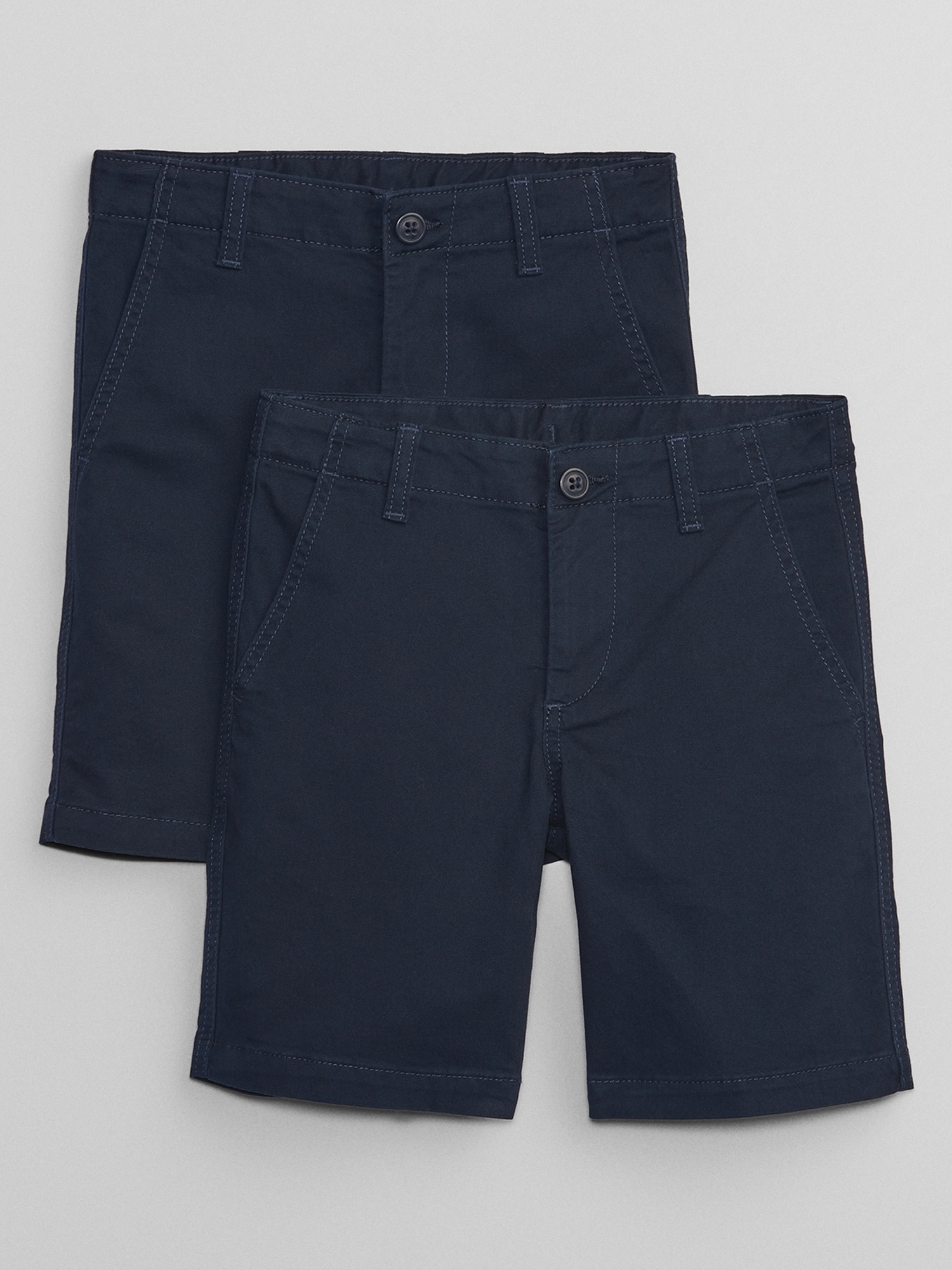 Kids Uniform Twill Shorts (2-Pack) | Gap Factory