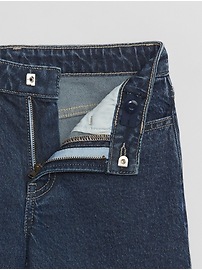 View large product image 3 of 3. Kids High Rise Wide-Leg Jeans with Washwell