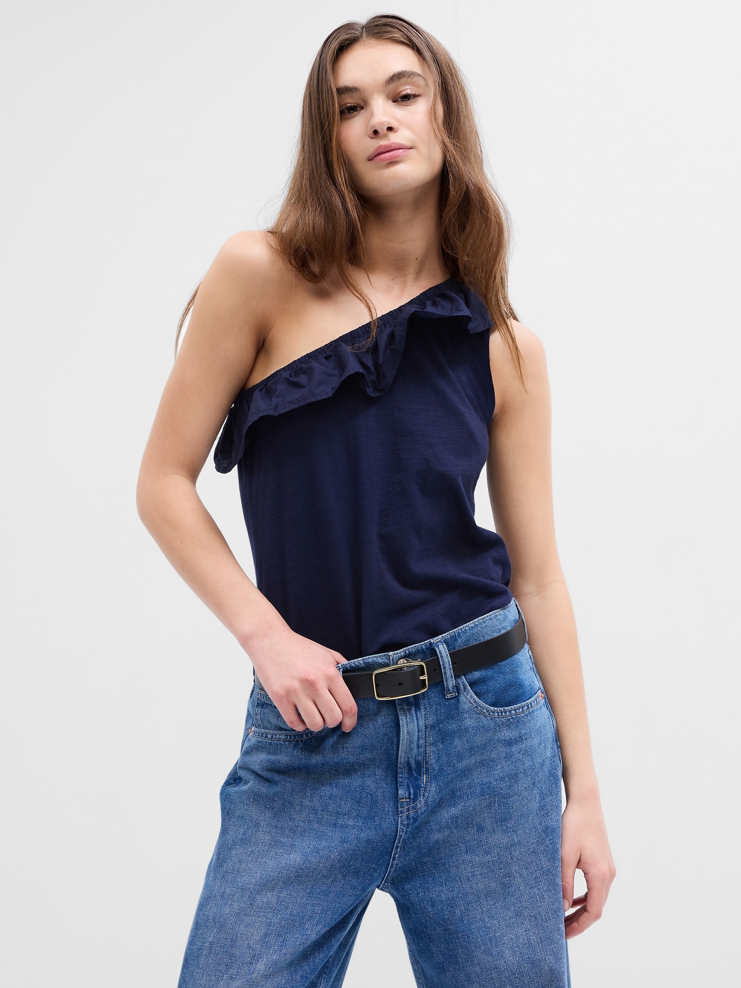 ForeverSoft Asymmetrical Tank Top