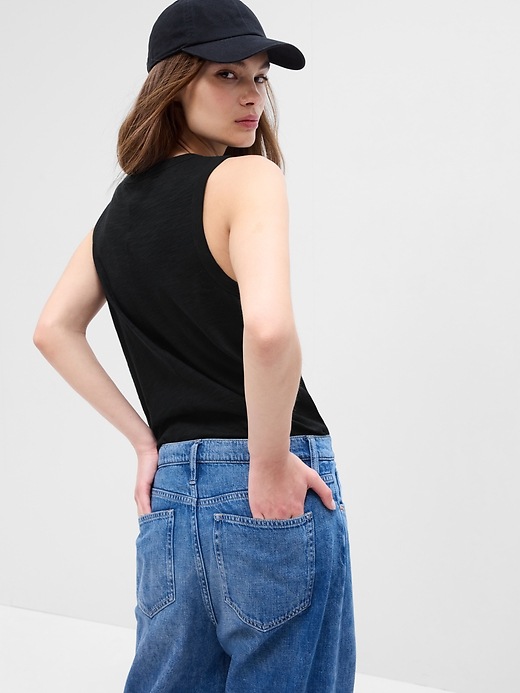 Image number 4 showing, ForeverSoft Fitted Tank Top